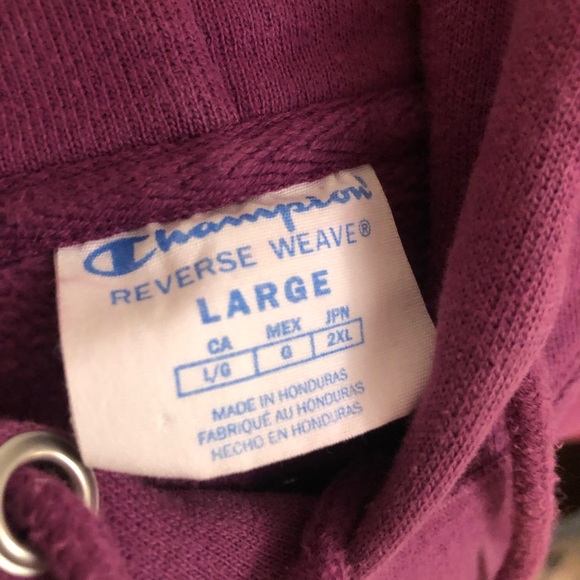 Purple champion hoodie - Picture 3 of 3